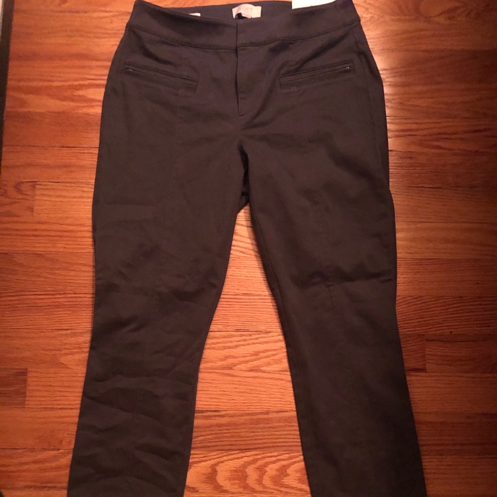NWT LOFT Gray Work Pants